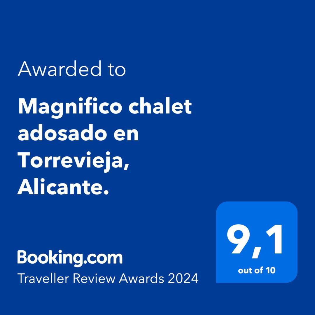 Magnifico Chalet Adosado En Torrevieja, Alicante. المظهر الخارجي الصورة